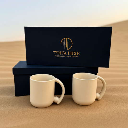 Ball Mug Ivory - Set of 2 in a Gift Box