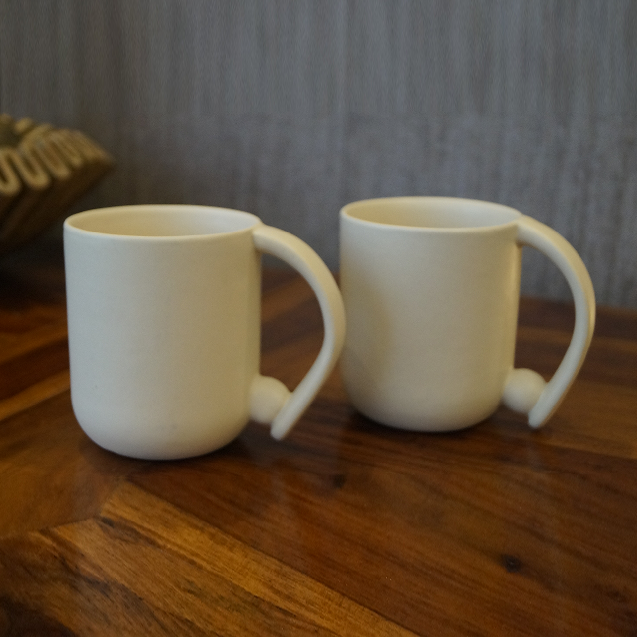 Ball Mug Ivory - Set of 2 in a Gift Box